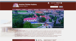 Desktop Screenshot of americanchristianacademy-ng.org